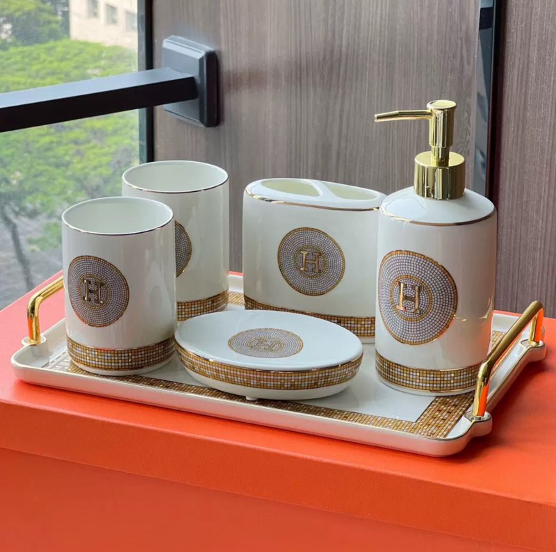Hermes Bathroom Accessories Set-5